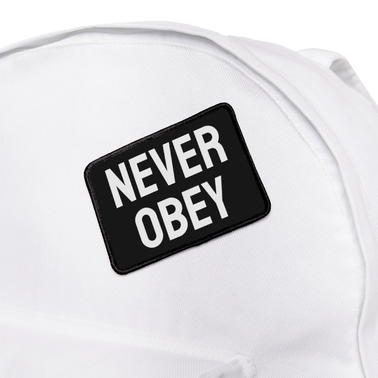 Never Obey - Iron-On Patch