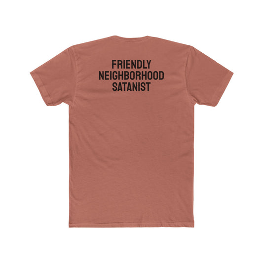 Friendly Neighborhood Satanist - Unisex Cotton Crew Tee