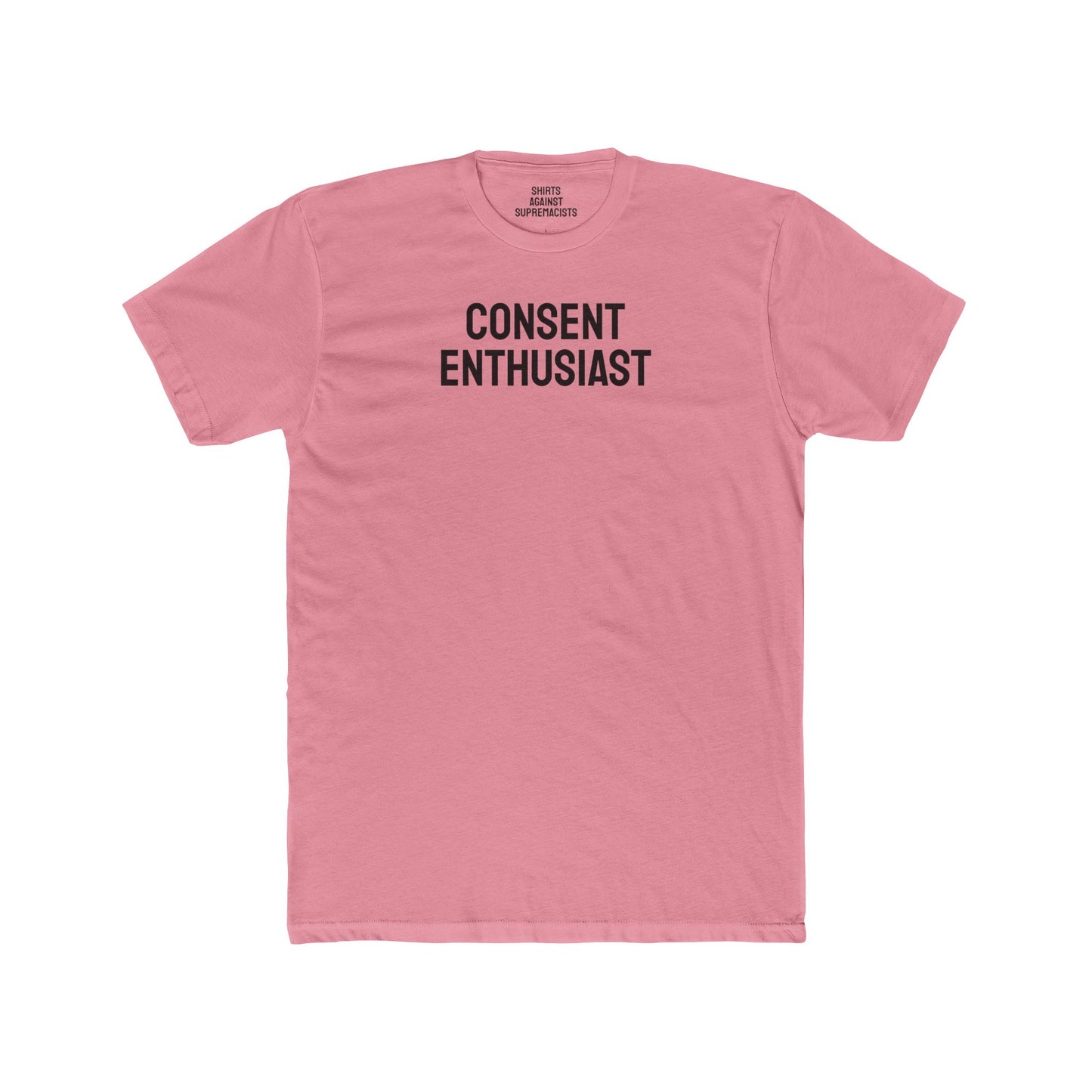 Consent Enthusiast - Unisex Cotton Crew Tee