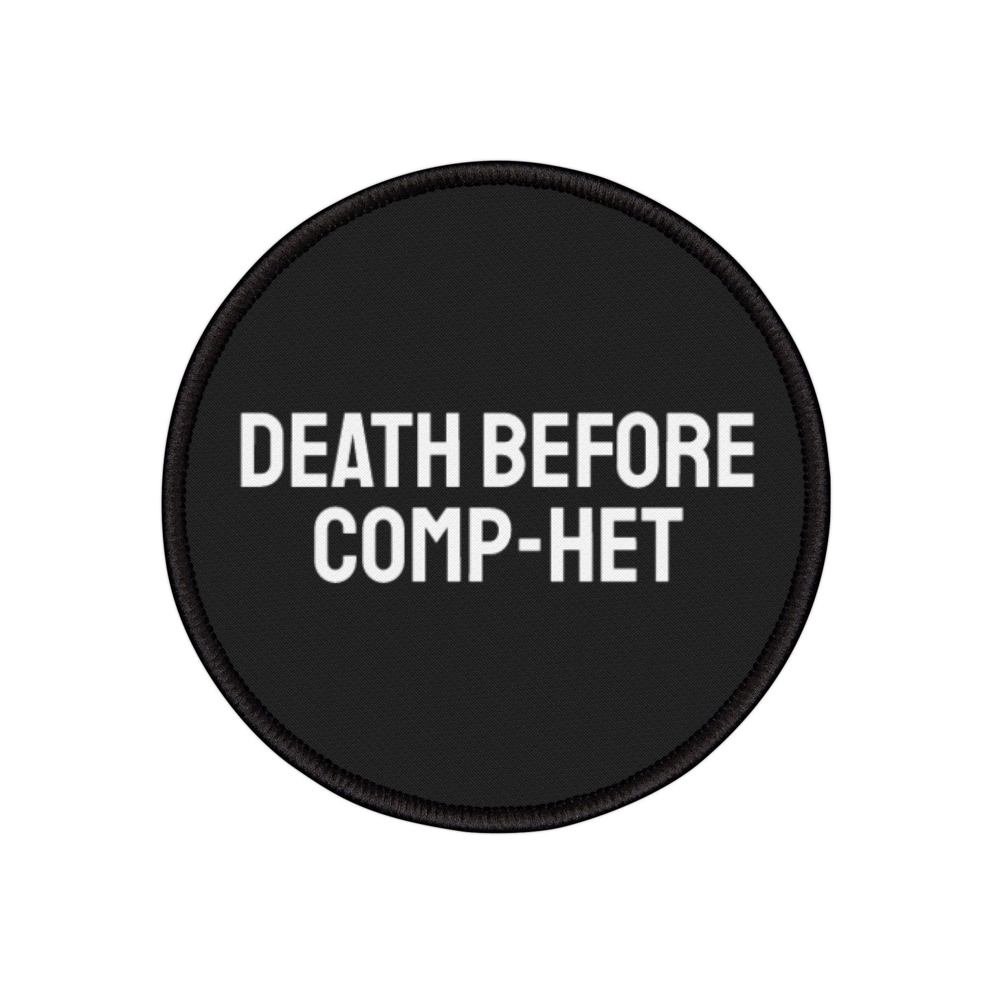 Death Before Comp-Het - Iron-On Patch