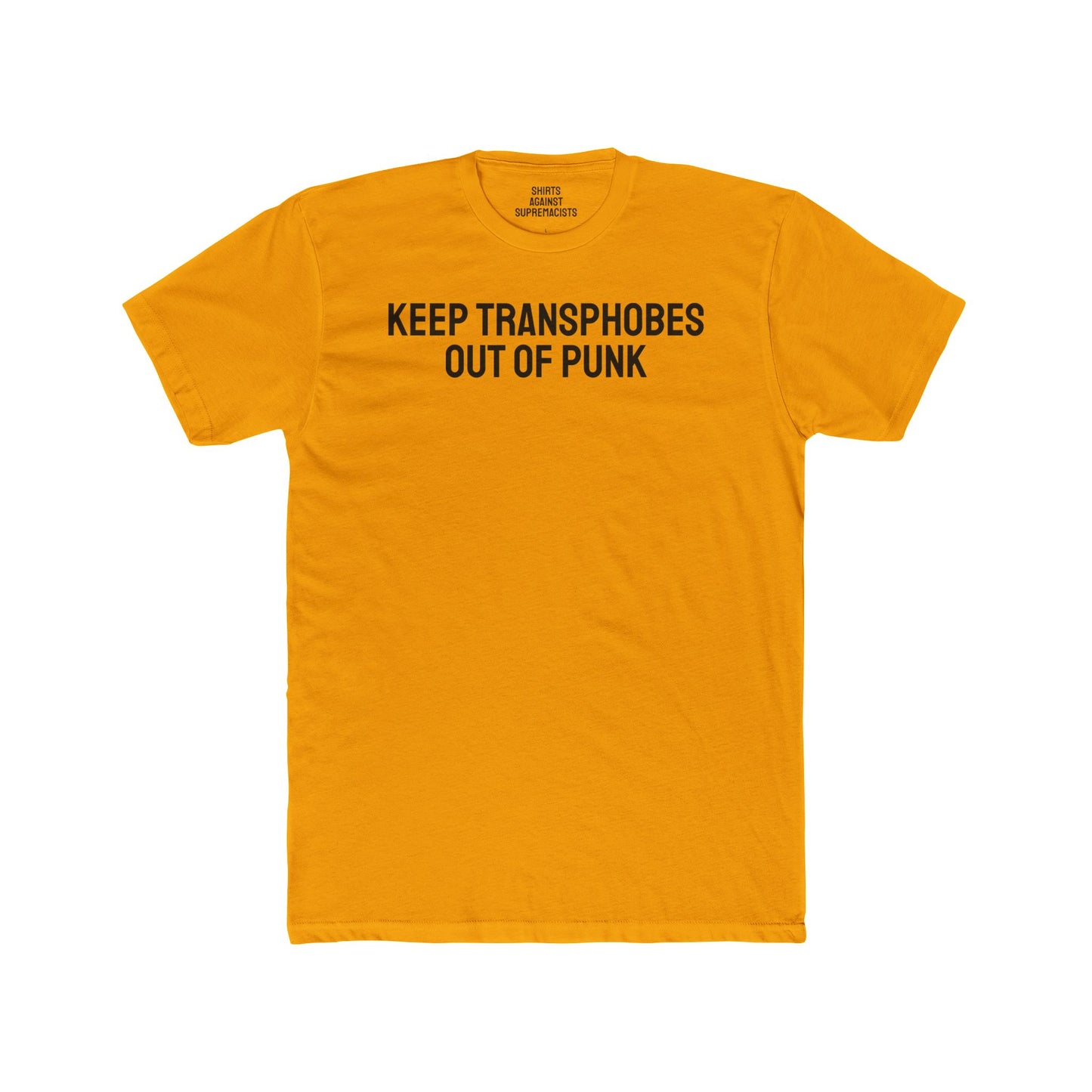 Keep Transphobes Out Of Punk - Unisex Cotton Crew Tee