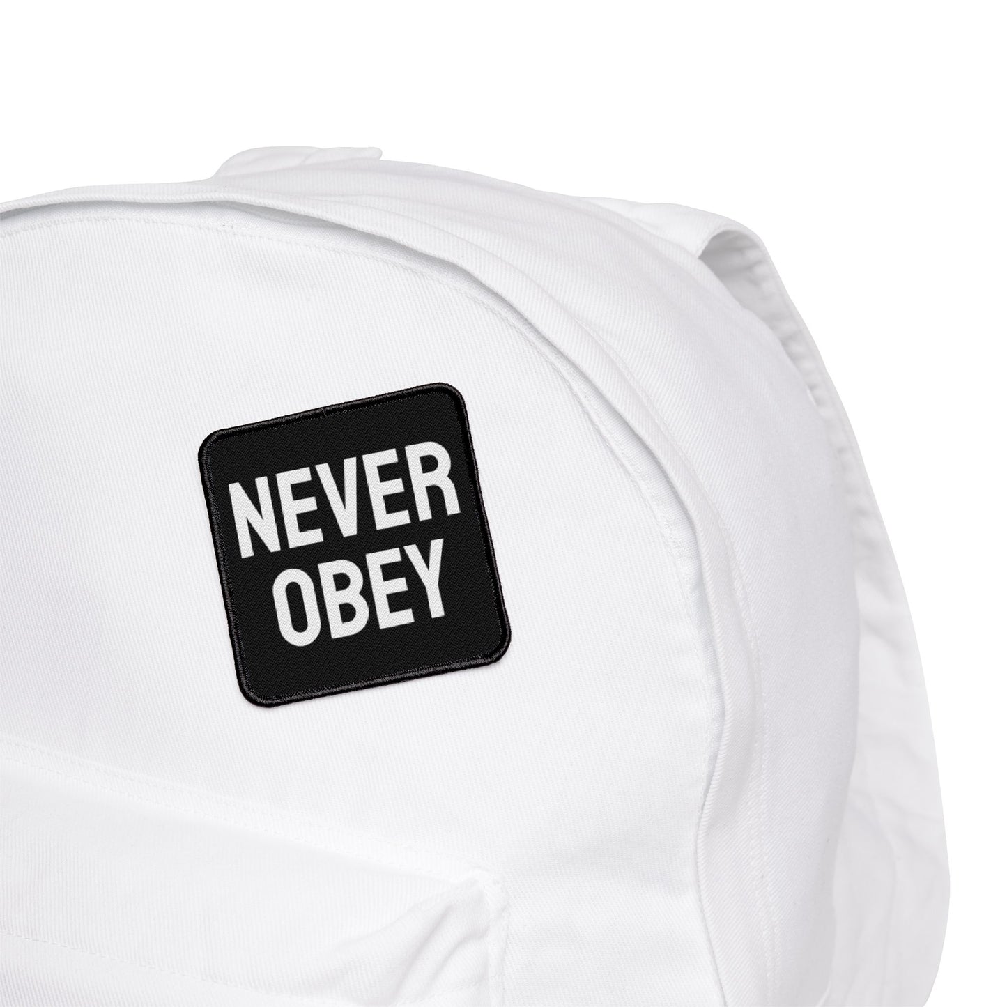 Never Obey - Iron-On Patch