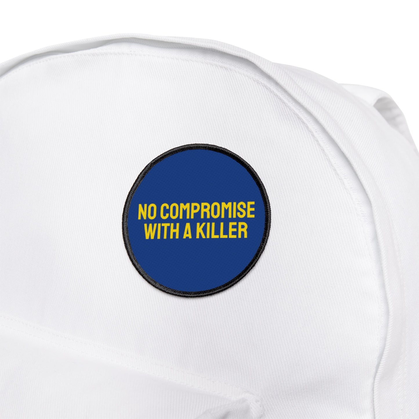 No Compromise With A Killer - Iron-On Patch