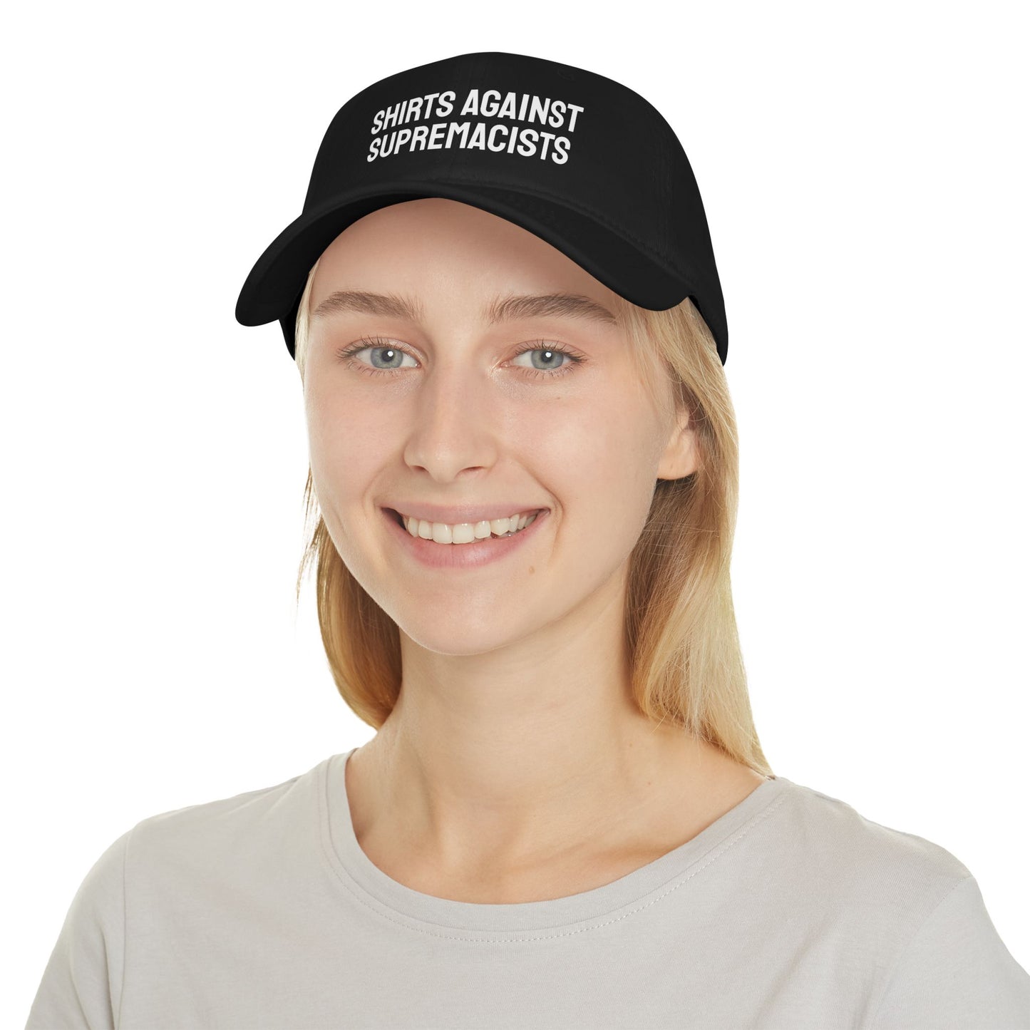 Shirts Against Supremacists - Low Profile Baseball Cap