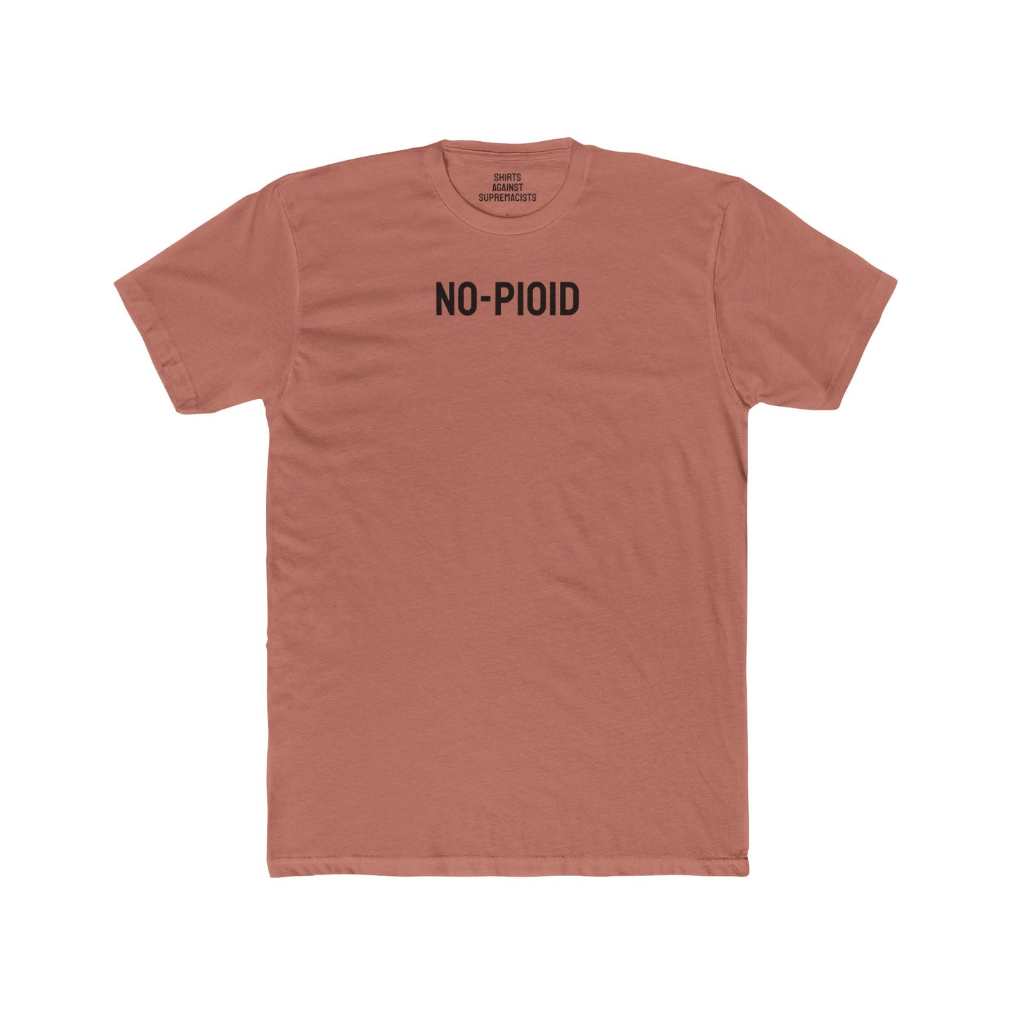 No-Pioid - Unisex Cotton Crew Tee