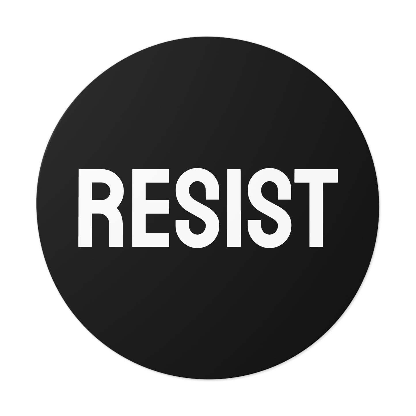 Resist - Round Vinyl Stickers