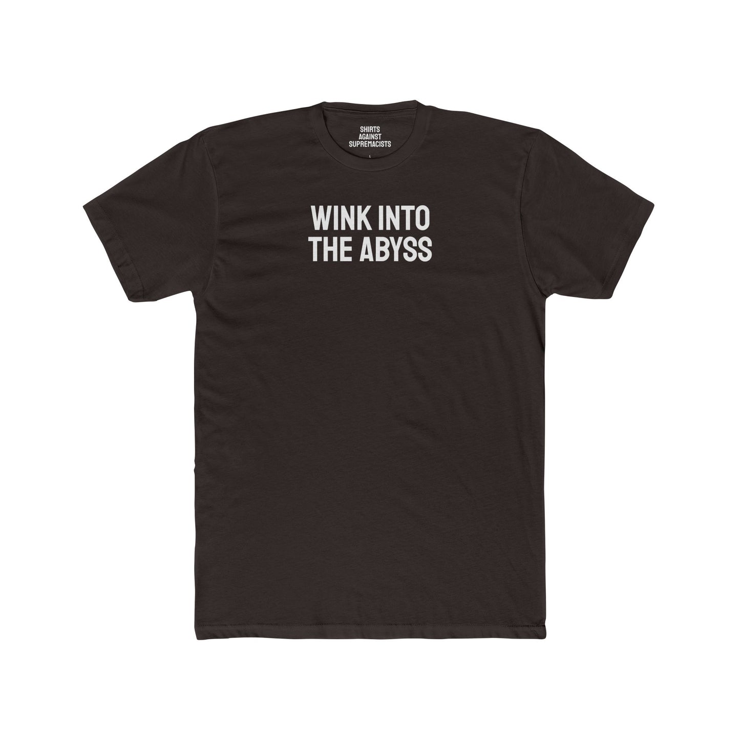 Wink Into The Abyss - Unisex Cotton Crew Tee