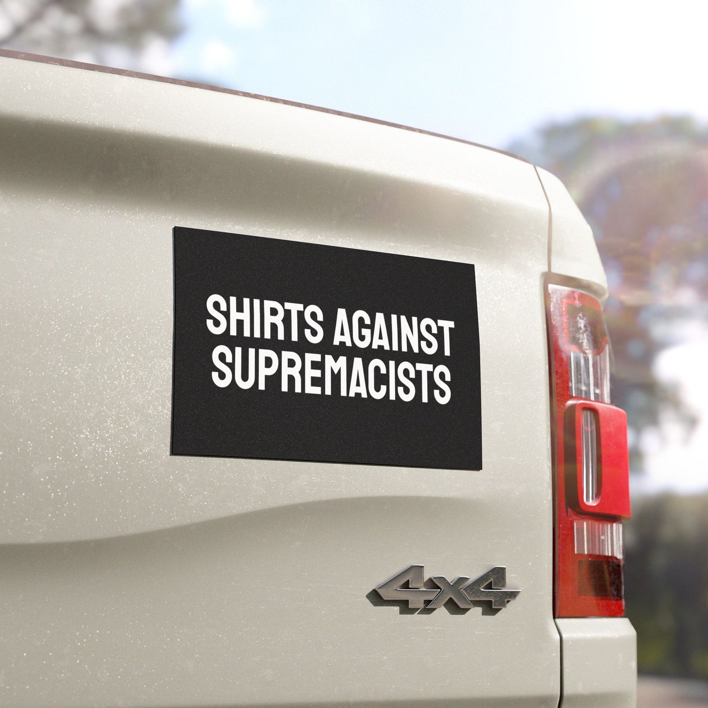 Shirts Against Supremacists - Car Magnets