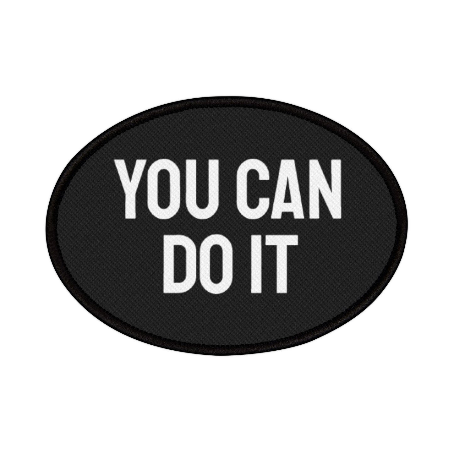 You Can Do It - Iron-On Patch