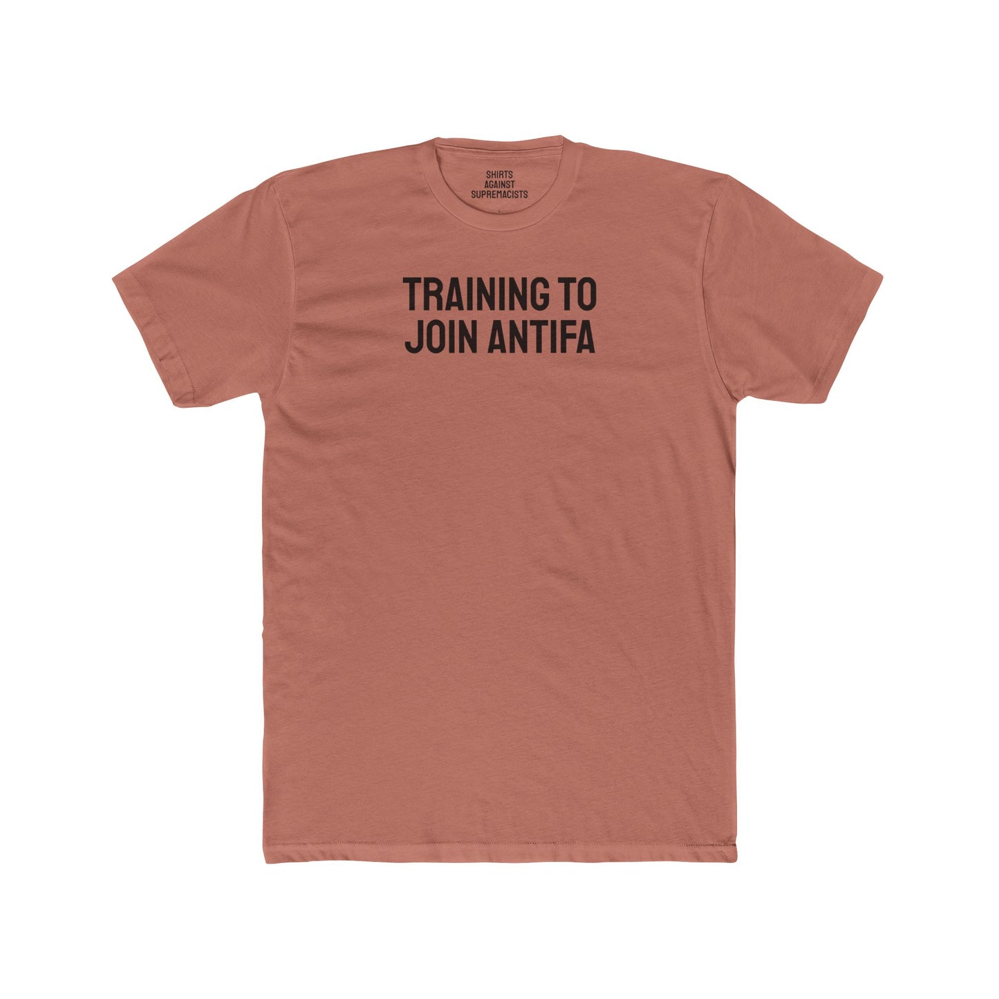 Training To Join Antifa - Unisex Cotton Crew Tee