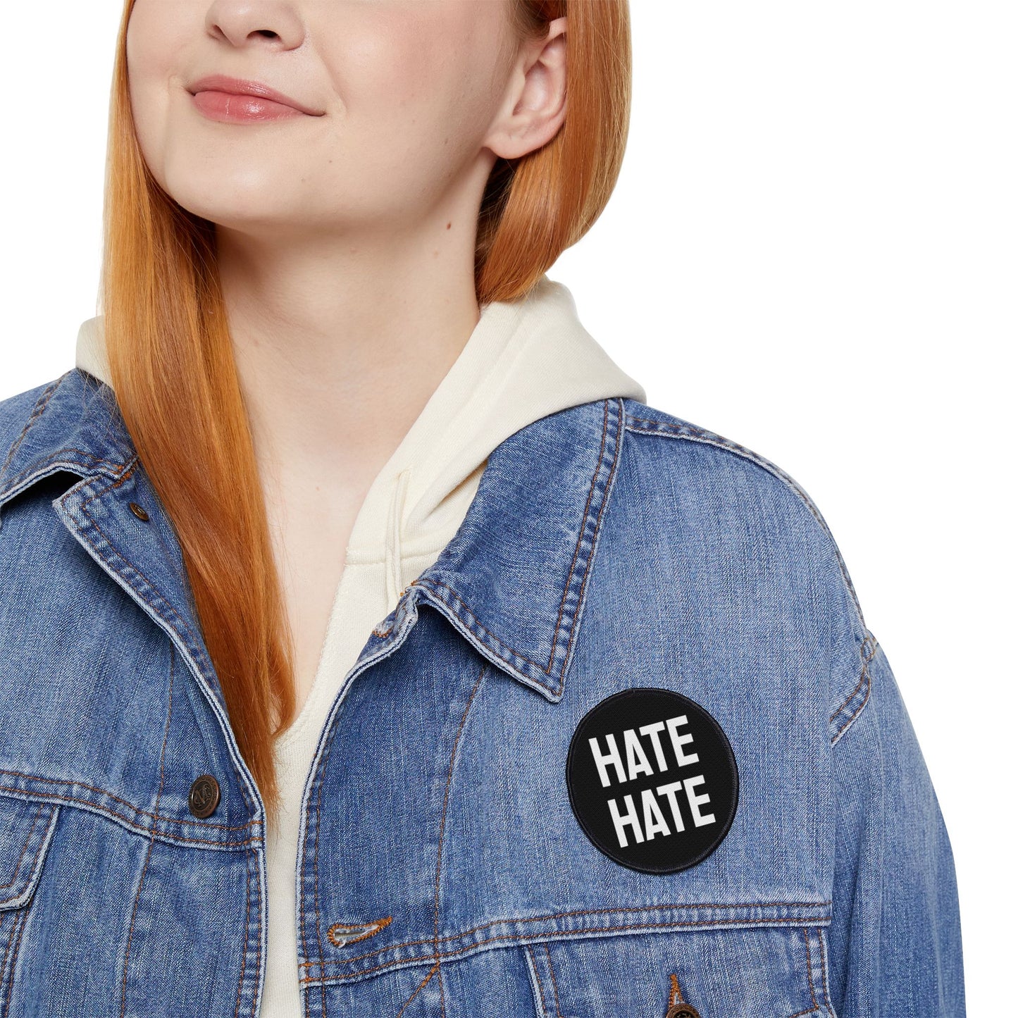 Hate Hate - Iron-On Patch