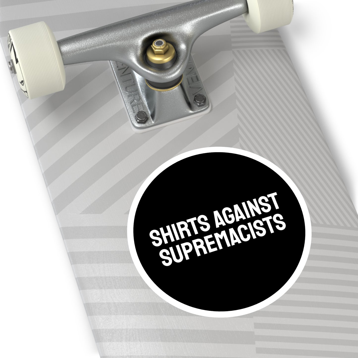 Shirts Against Supremacists - Round Stickers, Indoor\Outdoor