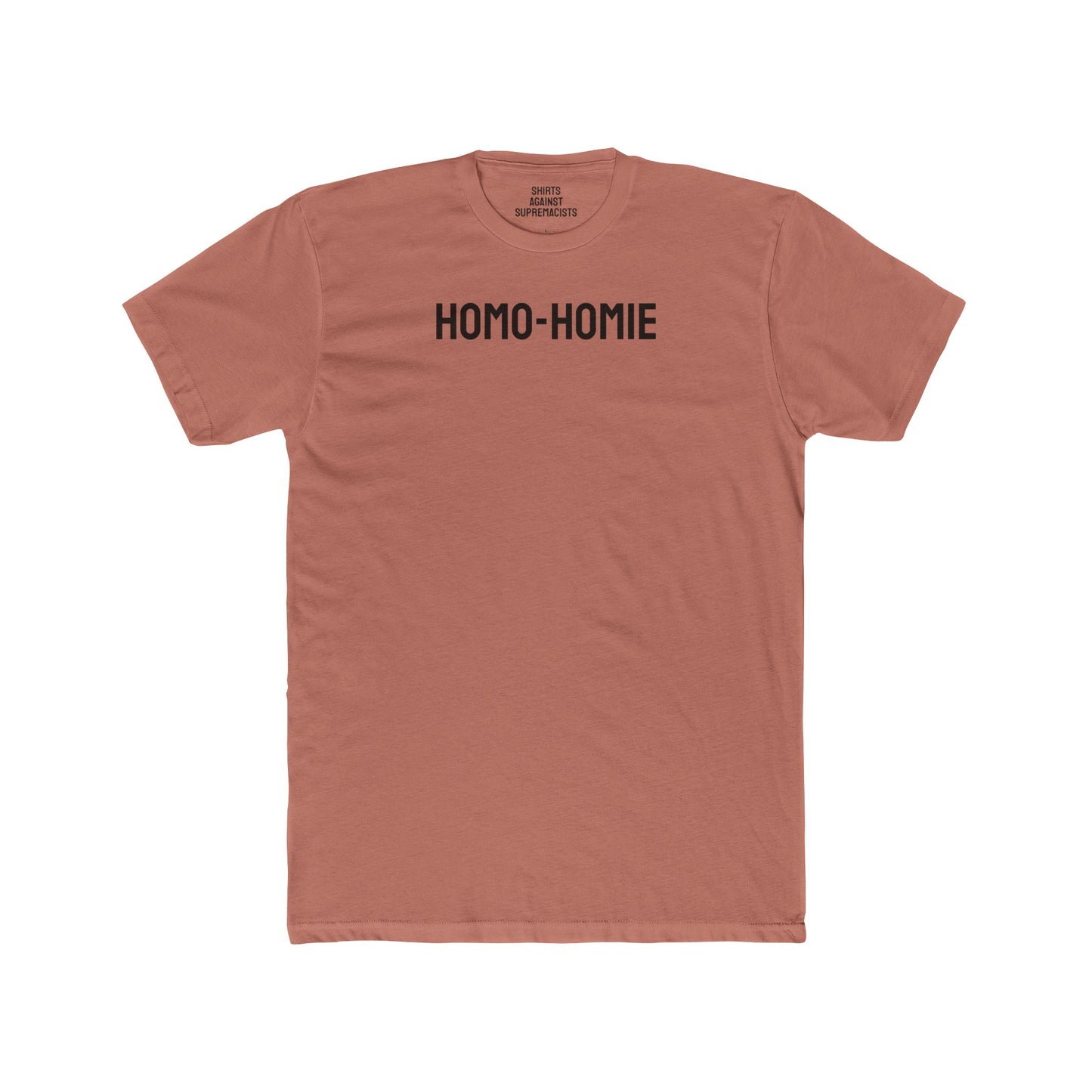 Homo Homie - Unisex Cotton Crew Tee