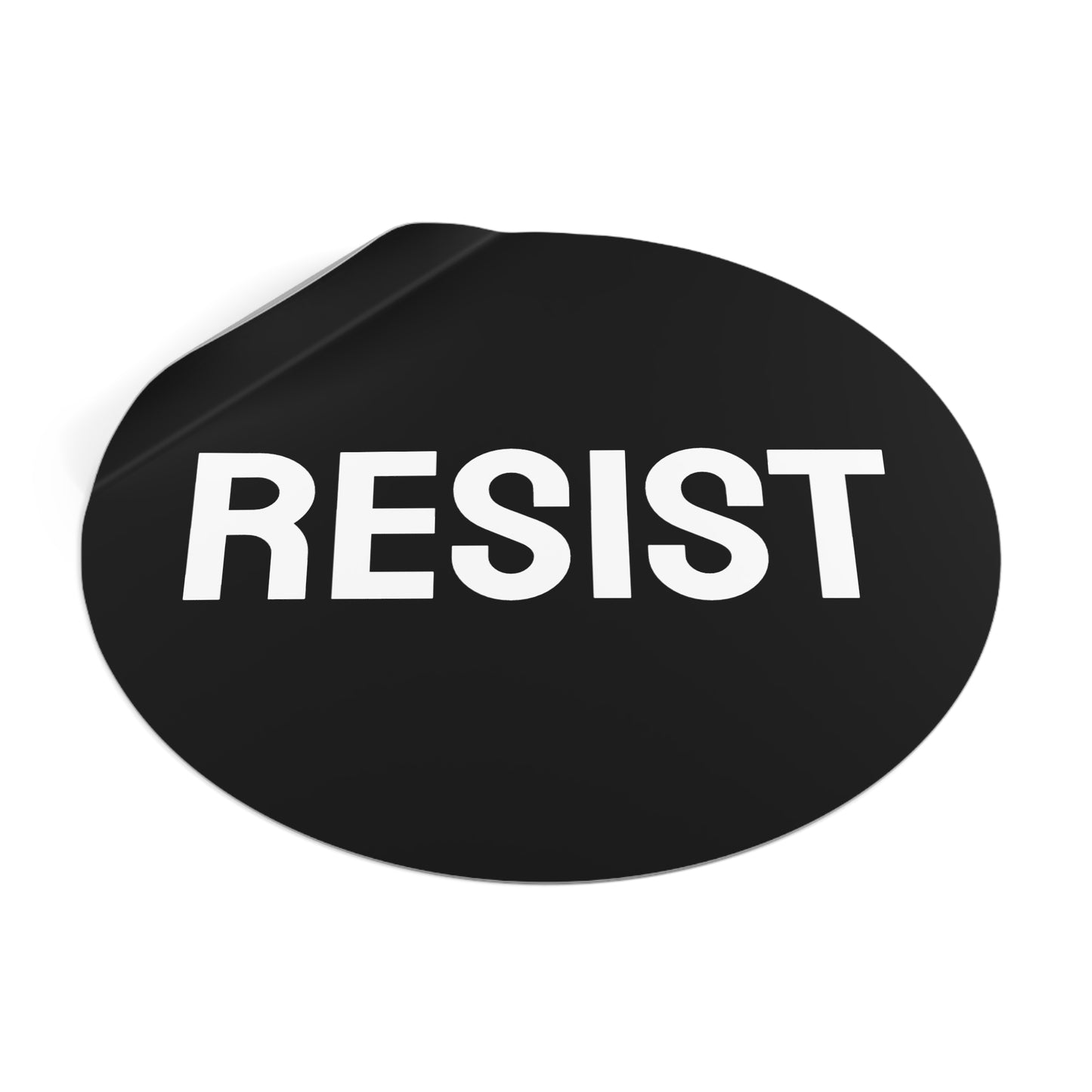 Resist - Round Vinyl Stickers