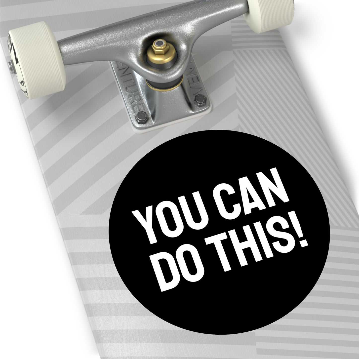 You Can Do This! - Round Vinyl Stickers
