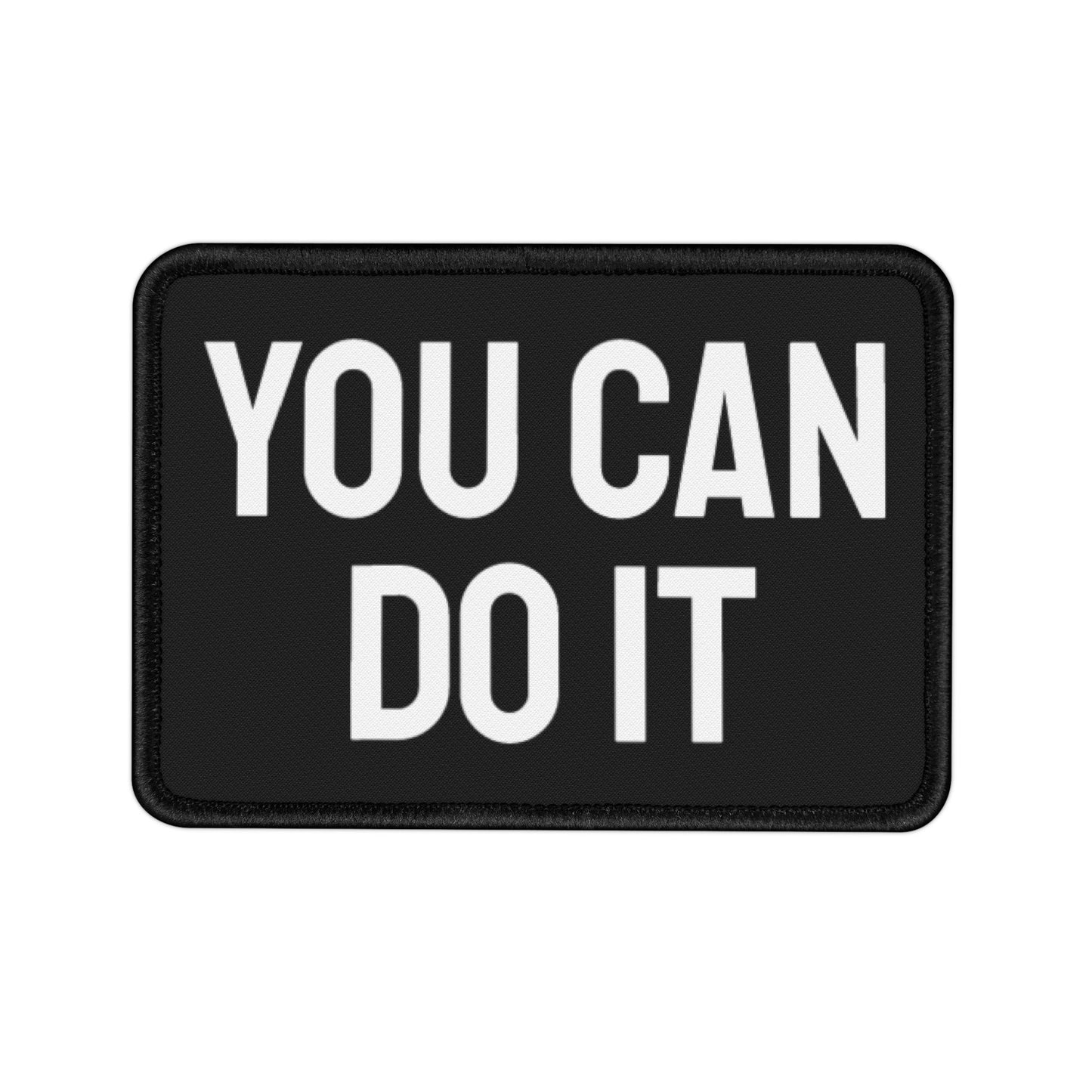 You Can Do It - Iron-On Patch