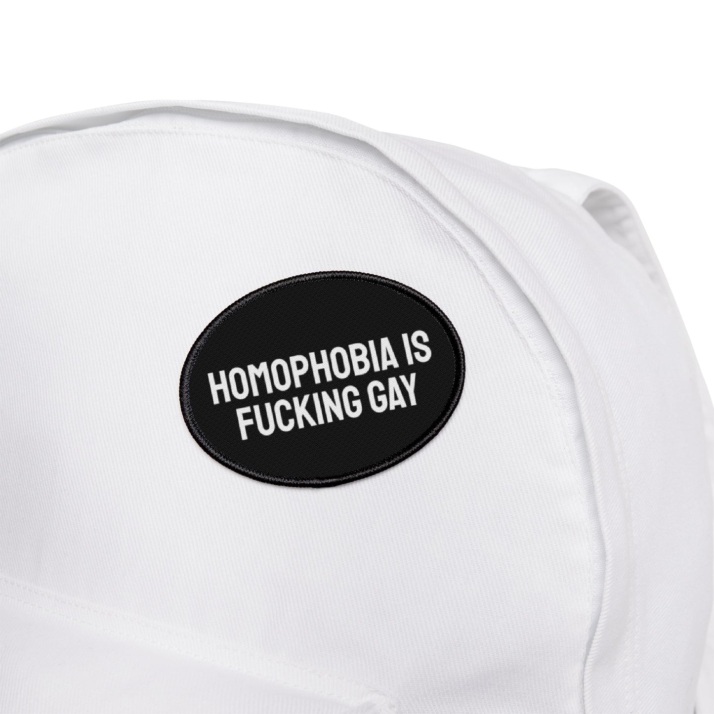 Homophobia Is Fucking Gay - Iron-On Patch