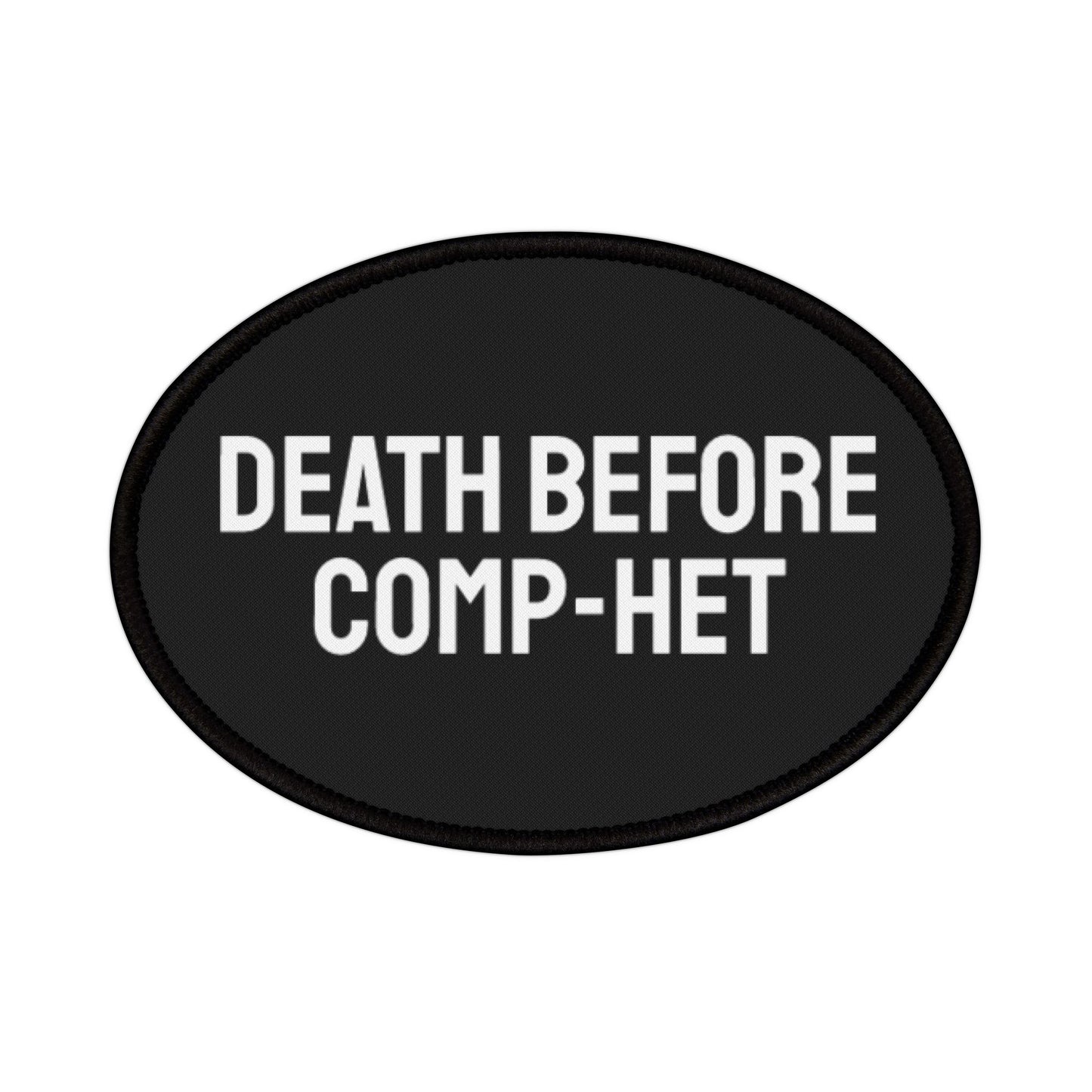 Death Before Comp-Het - Iron-On Patch