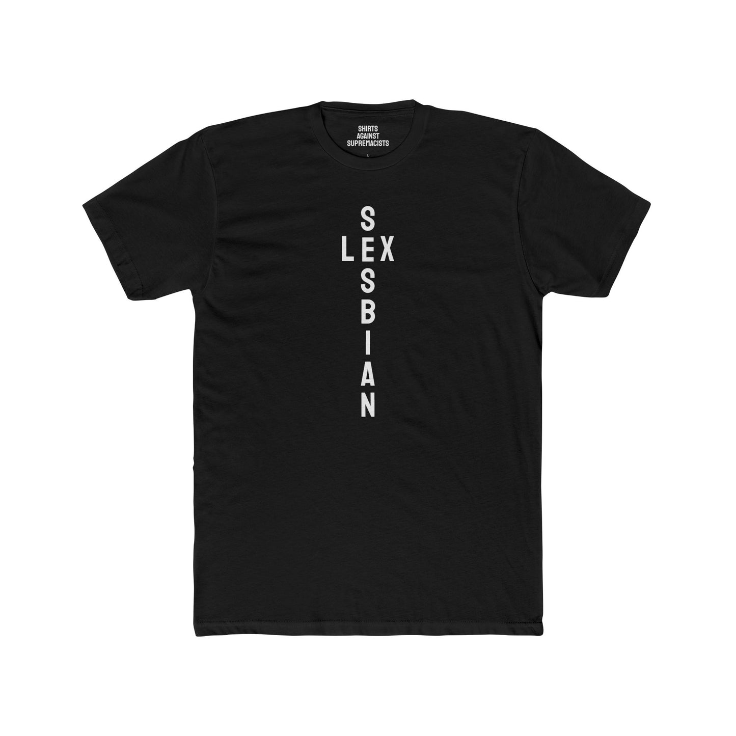 Sesbian Lex - Lesbian Unisex Cotton Crew Tee