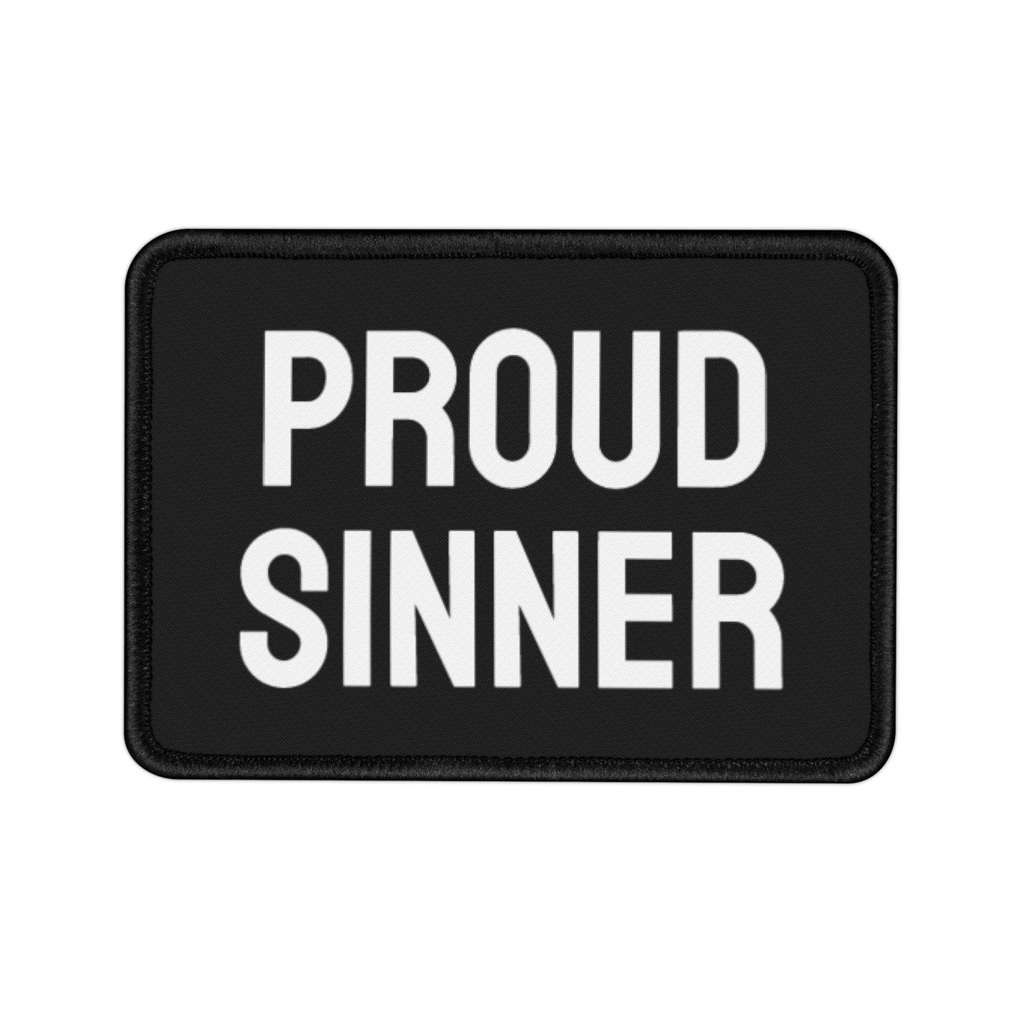 Proud Sinner - Iron-On Patch