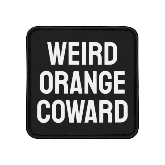 Weird Orange Coward - Iron-On Patch