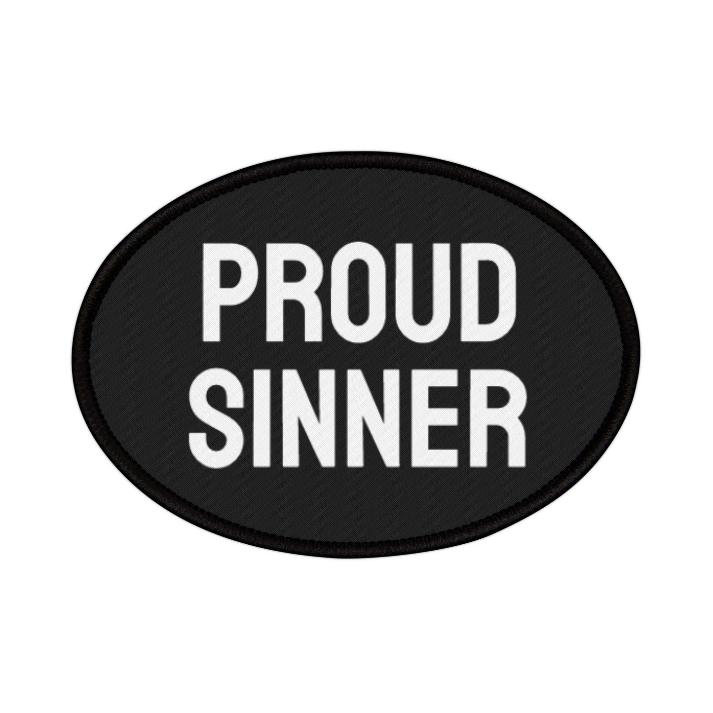 Proud Sinner - Iron-On Patch
