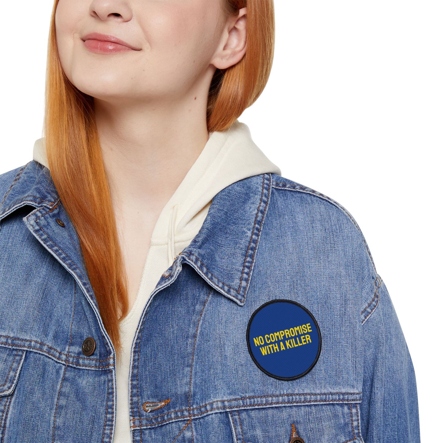 No Compromise With A Killer - Iron-On Patch