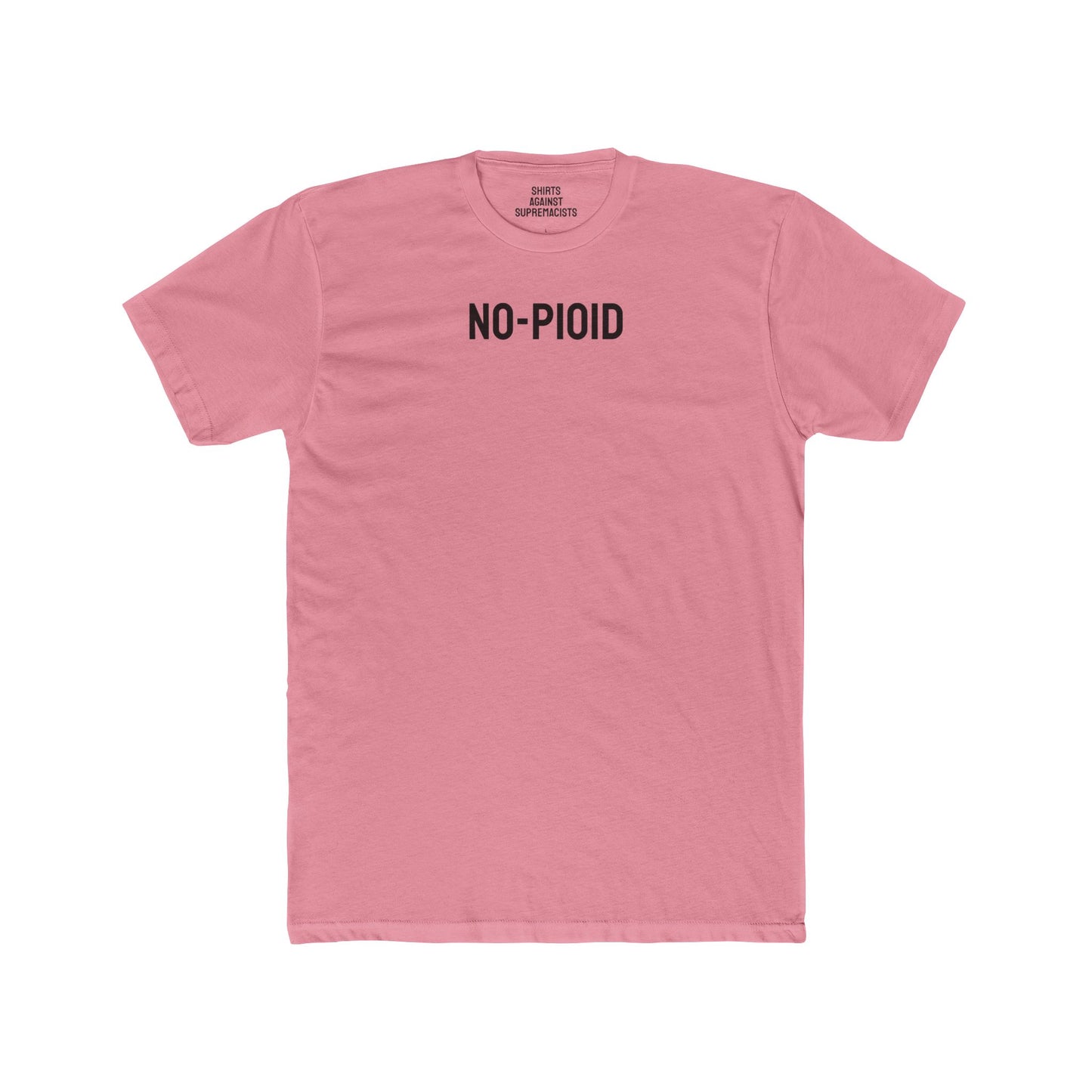 No-Pioid - Unisex Cotton Crew Tee