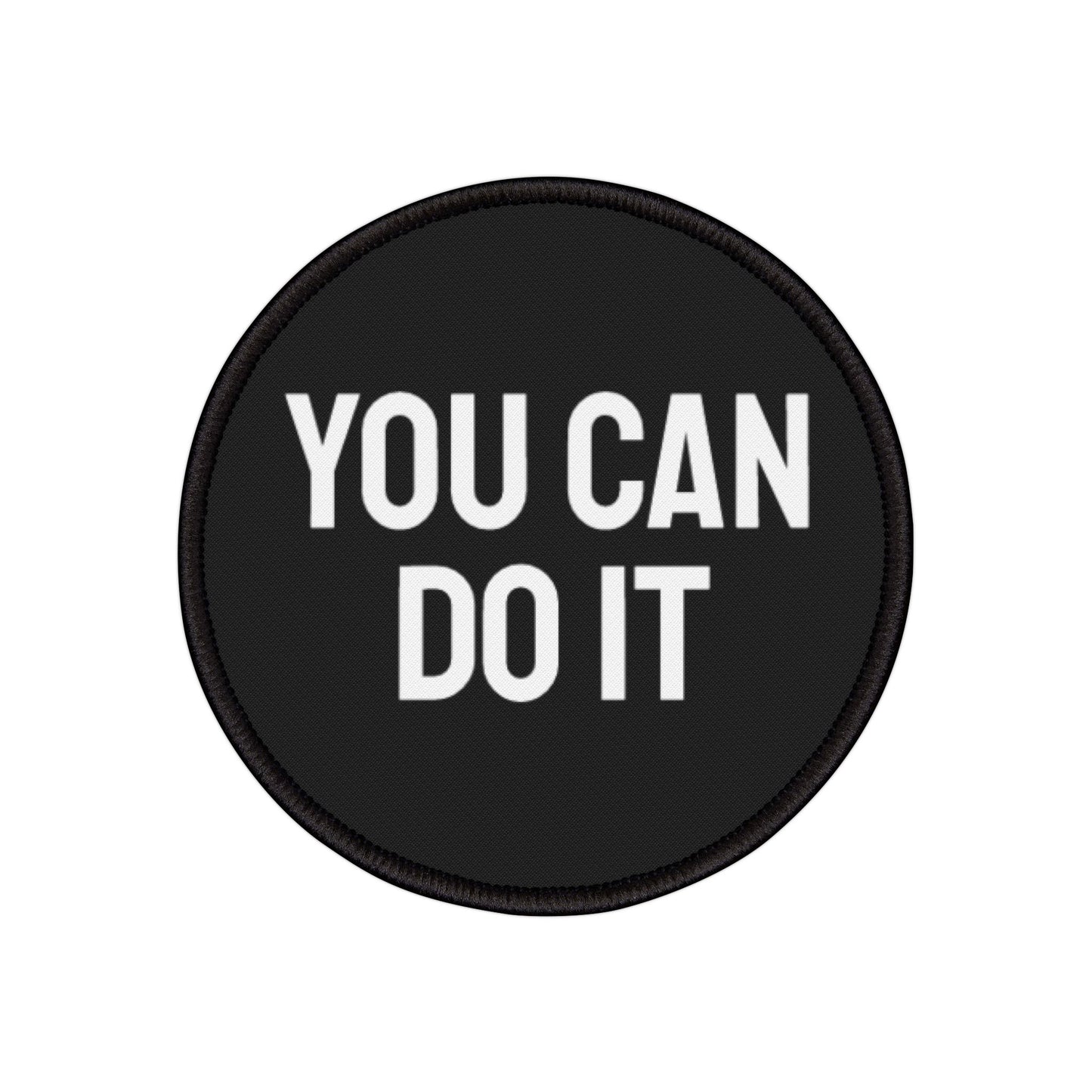 You Can Do It - Iron-On Patch