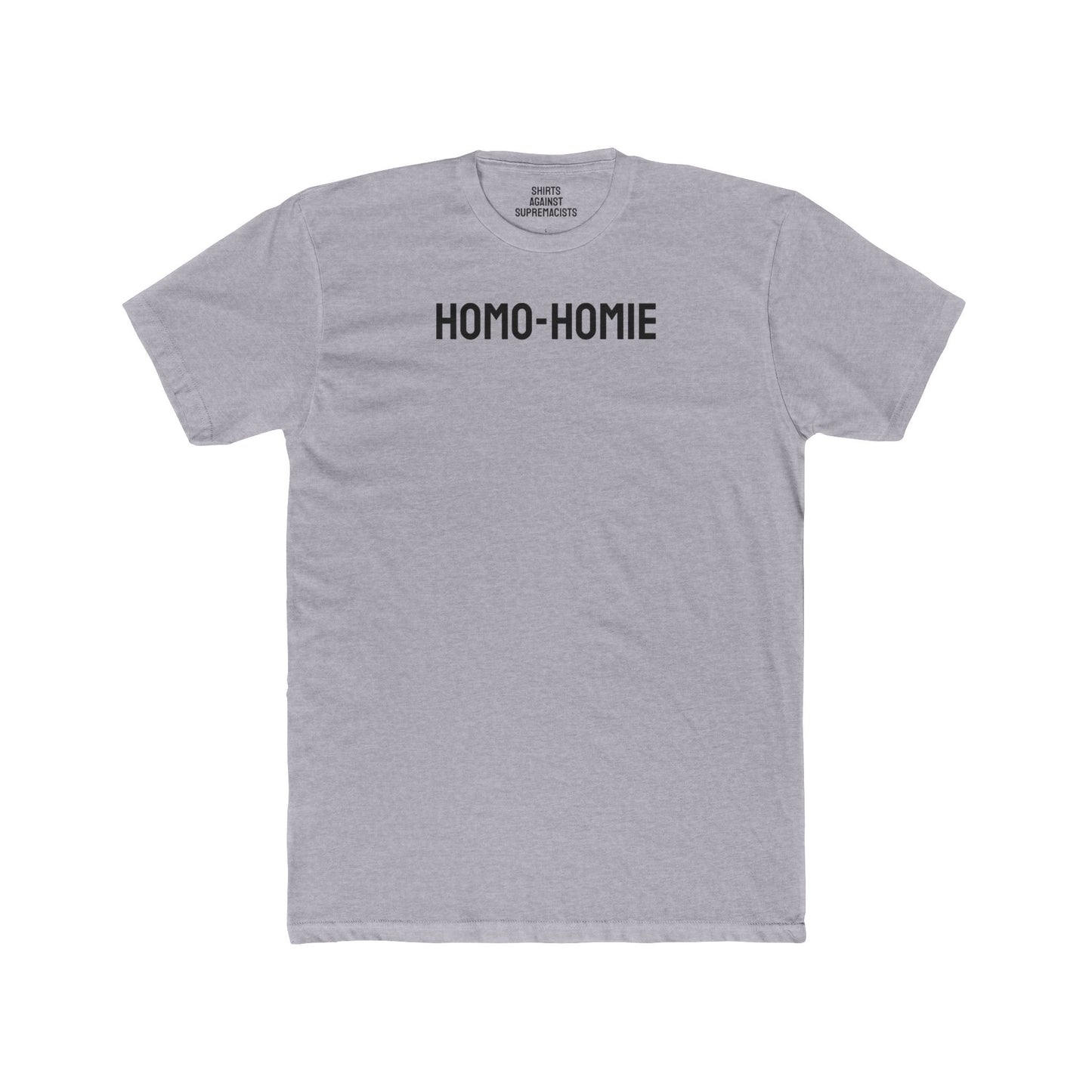 Homo Homie - Unisex Cotton Crew Tee