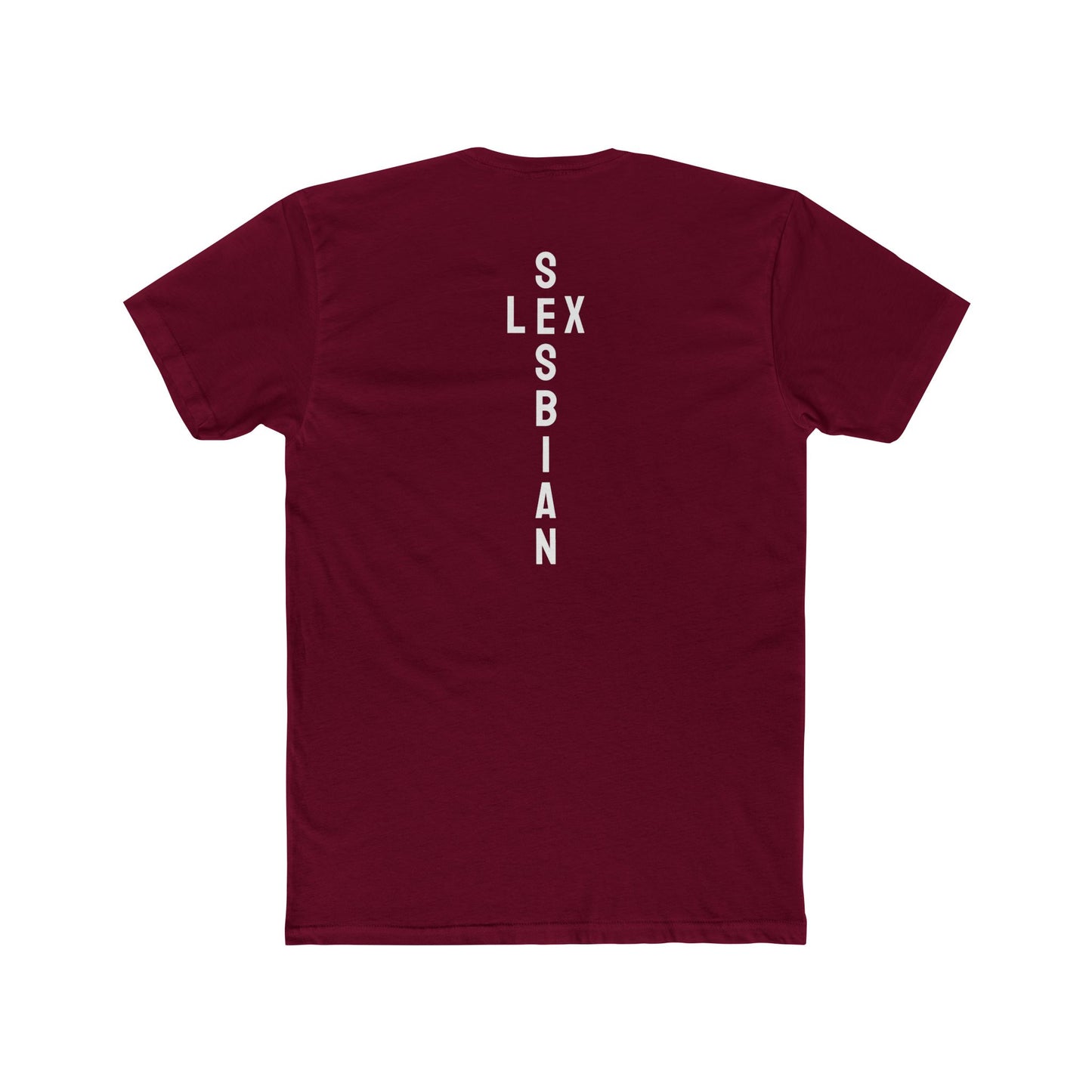 Sesbian Lex - Lesbian Unisex Cotton Crew Tee