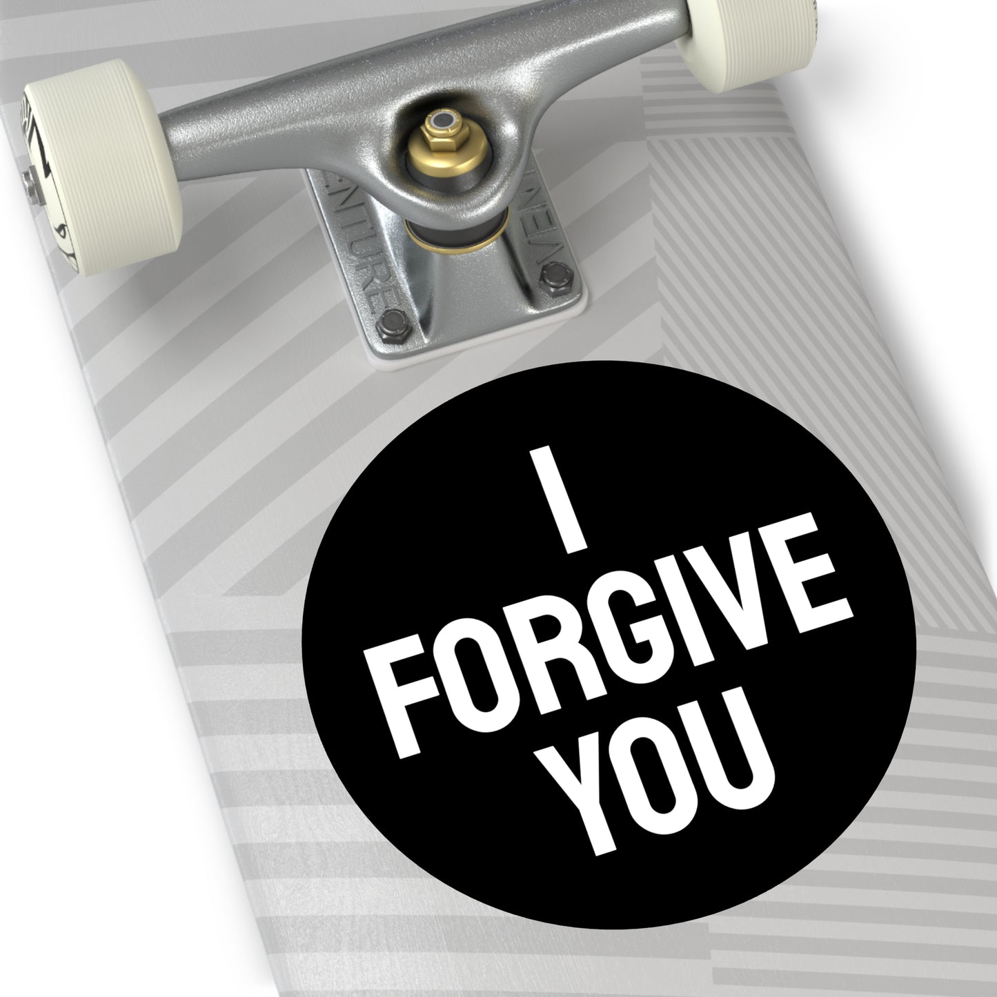 I Forgive You - Round Vinyl Stickers