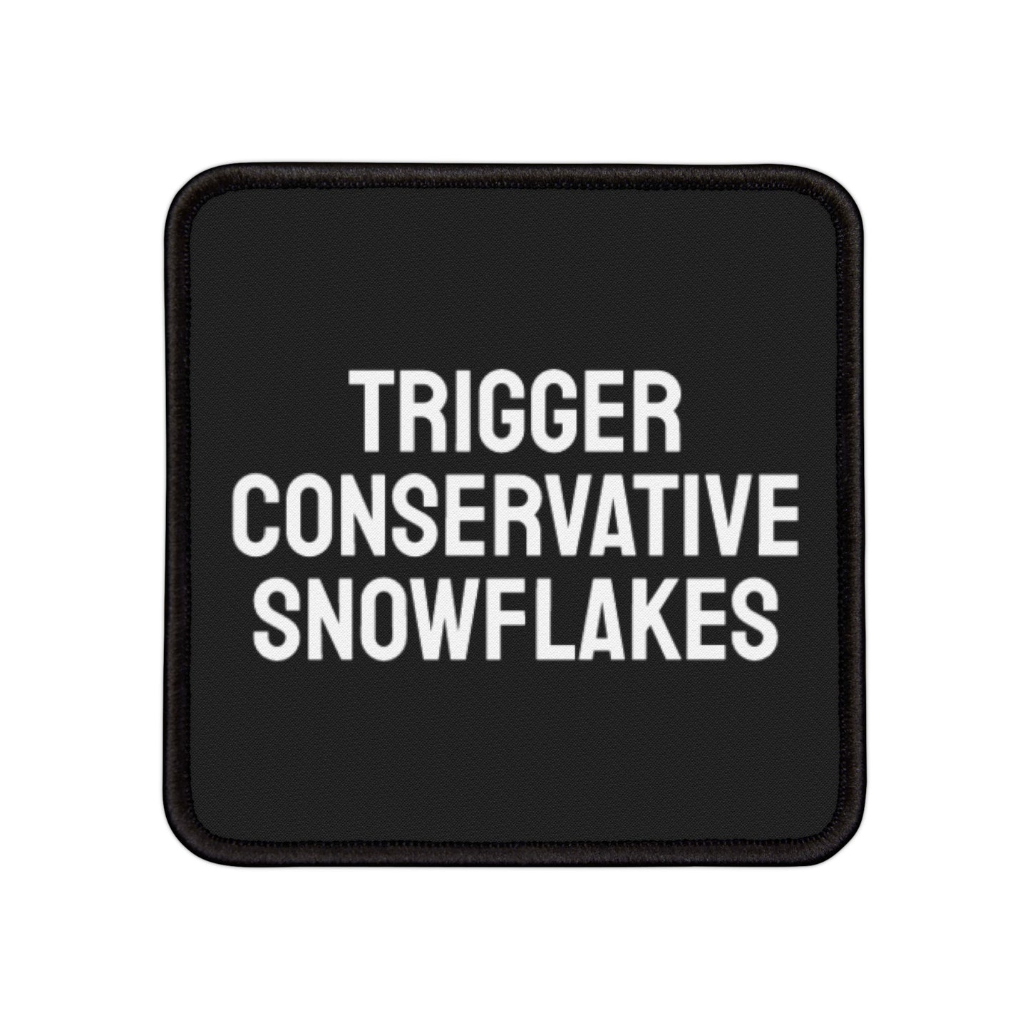 Trigger Conservative Snowflakes - Iron-On Patch