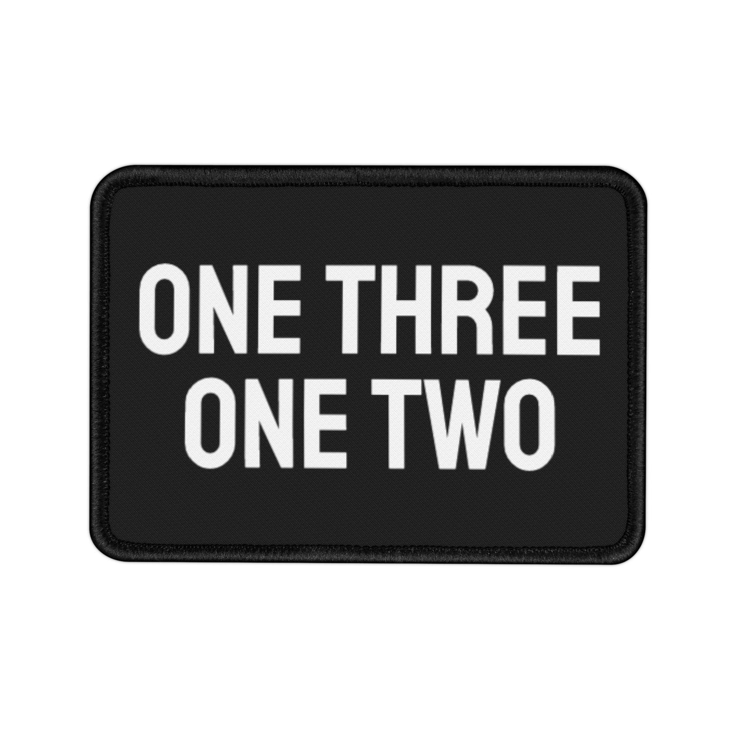 One Three One Two - Iron-On Patch